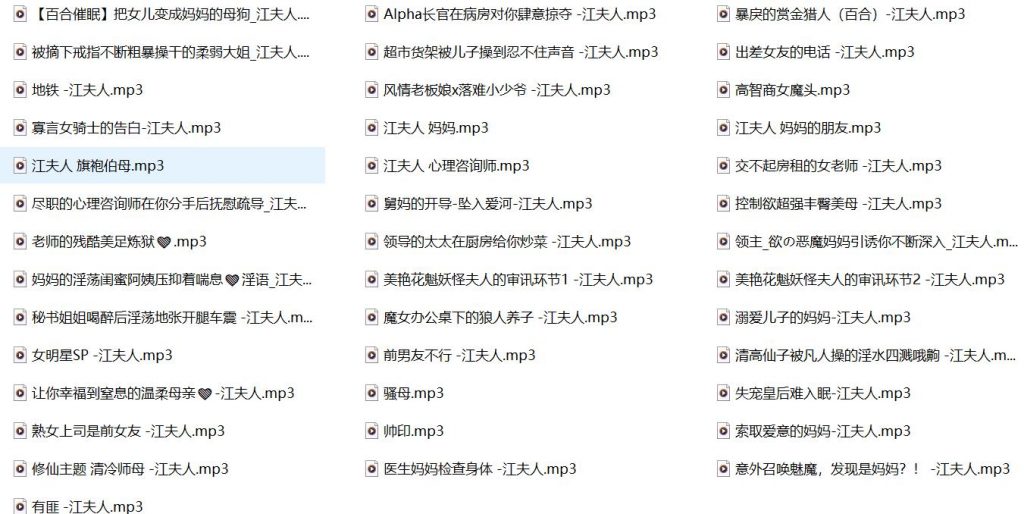 江夫人、龙眠旅社